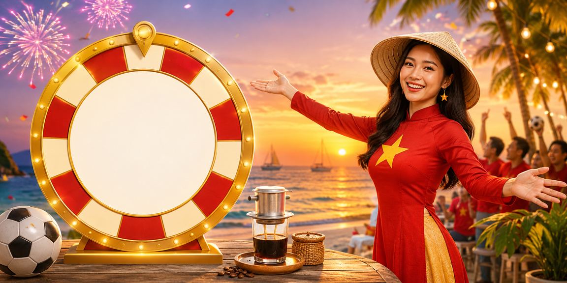Người chơi tại Phú Quốc tham gia rút thăm may mắn và giải trí cùng ly cà phê